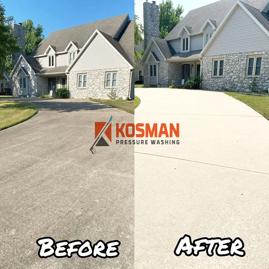 Driveway Cleaning in Pittsburg, KS